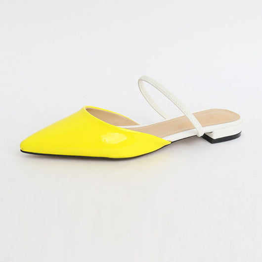 Pantuflas Planas Puntiagudas para Mujer - Comodidad de Verano - Image 10