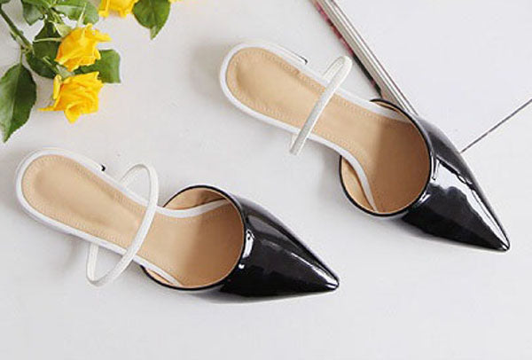 Pantuflas Planas Puntiagudas para Mujer - Comodidad de Verano