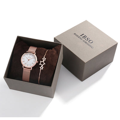 Reloj Pulsera Mujer Elegante con Diamantes y Resistencia al Agua - Image 5