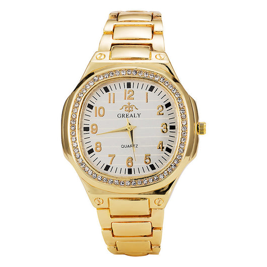 Reloj Elegante para Dama con Diamantes y Resistencia al Agua - Image 6