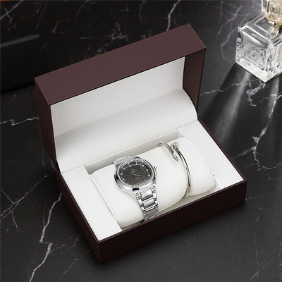 Reloj Elegante para Dama con Diamantes y Resistencia al Agua - Image 3