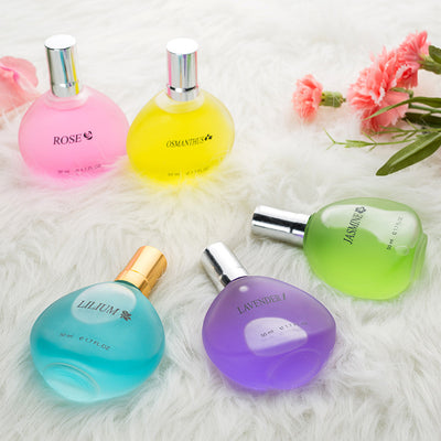 Perfume Floral Ligero para Mujer - Jazmín, Rosa y Osmanto