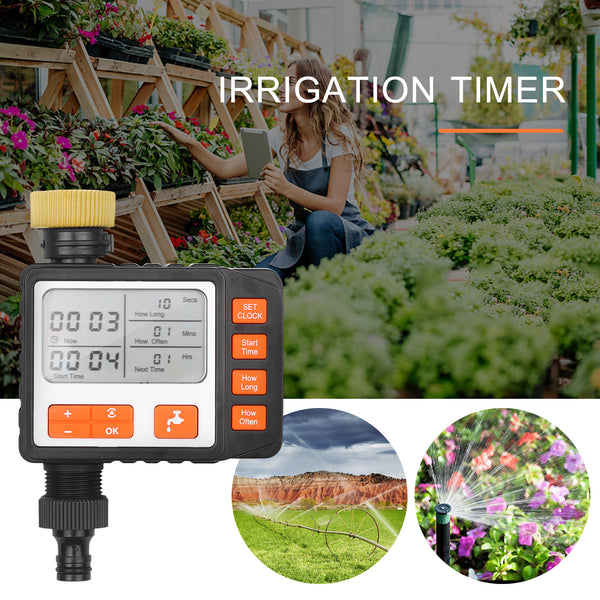 Temporizador Automático de Riego Inteligente para Jardín