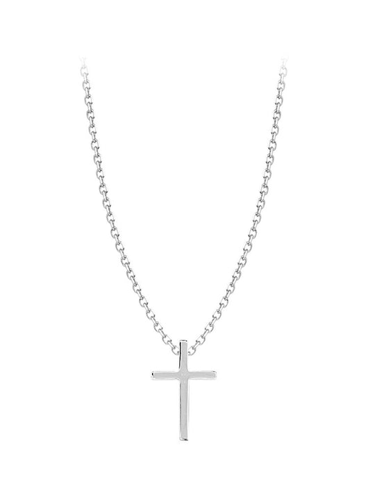 Collar con Cruz Minimalista para Mujer