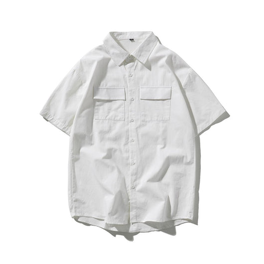 Camisa de Trabajo Manga Corta Hombre Corte Relajado - Image 8