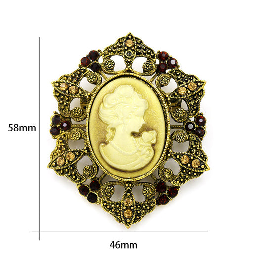 Broche Retro Palace Vintage - Pin de Moda Europea Antibrillo para Cuello y Bolero - Image 64