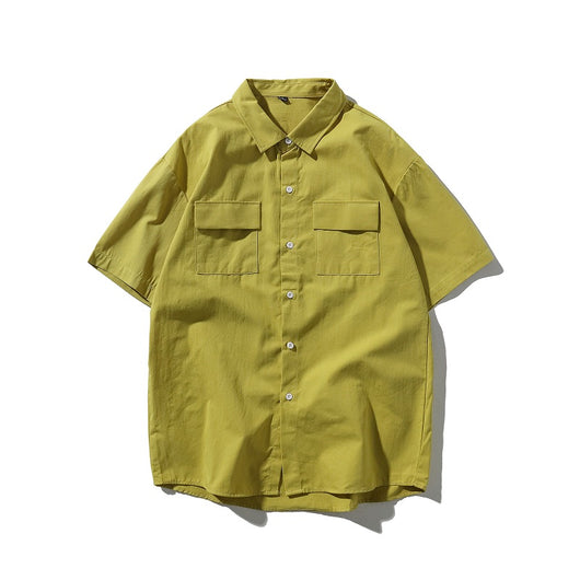 Camisa de Trabajo Manga Corta Hombre Corte Relajado - Image 4