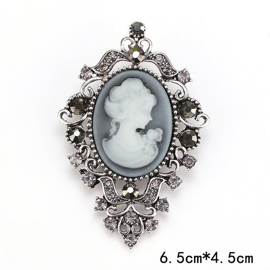 Broche Retro Palace Vintage - Pin de Moda Europea Antibrillo para Cuello y Bolero - Image 38