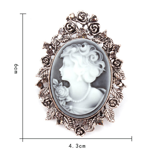 Broche Retro Palace Vintage - Pin de Moda Europea Antibrillo para Cuello y Bolero - Image 34