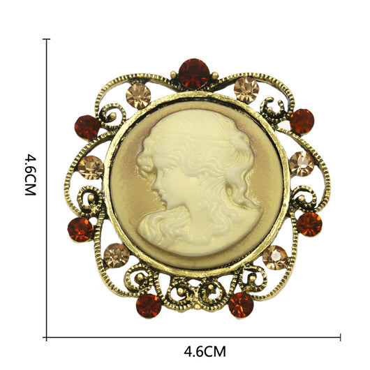Broche Retro Palace Vintage - Pin de Moda Europea Antibrillo para Cuello y Bolero - Image 44