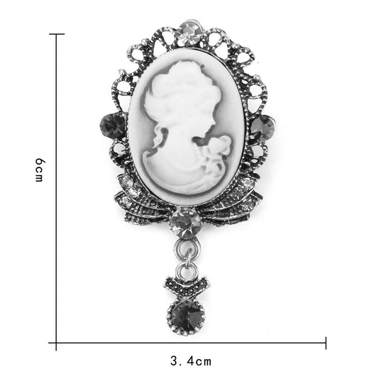 Broche Retro Palace Vintage - Pin de Moda Europea Antibrillo para Cuello y Bolero - Image 48