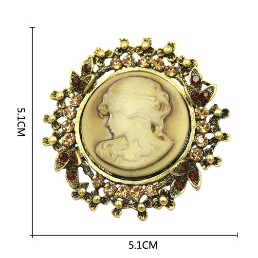 Broche Retro Palace Vintage - Pin de Moda Europea Antibrillo para Cuello y Bolero - Image 50