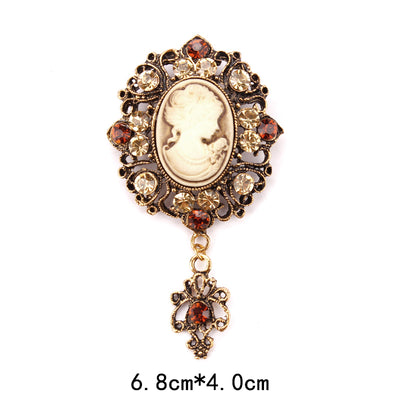Broche Retro Palace Vintage - Pin de Moda Europea Antibrillo para Cuello y Bolero - Image 52