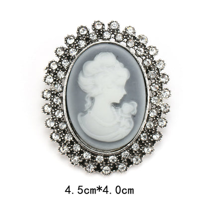 Broche Retro Palace Vintage - Pin de Moda Europea Antibrillo para Cuello y Bolero - Image 55