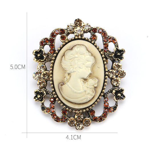 Broche Retro Palace Vintage - Pin de Moda Europea Antibrillo para Cuello y Bolero - Image 54