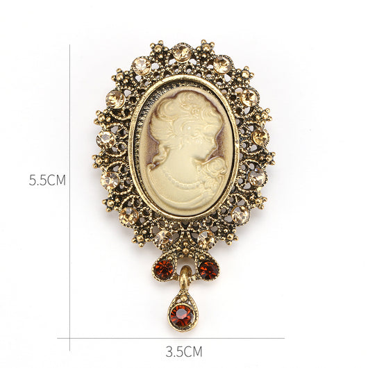 Broche Retro Palace Vintage - Pin de Moda Europea Antibrillo para Cuello y Bolero - Image 59
