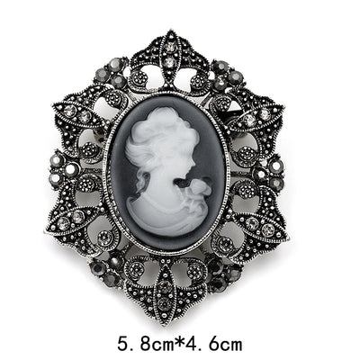 Broche Retro Palace Vintage - Pin de Moda Europea Antibrillo para Cuello y Bolero - Image 57
