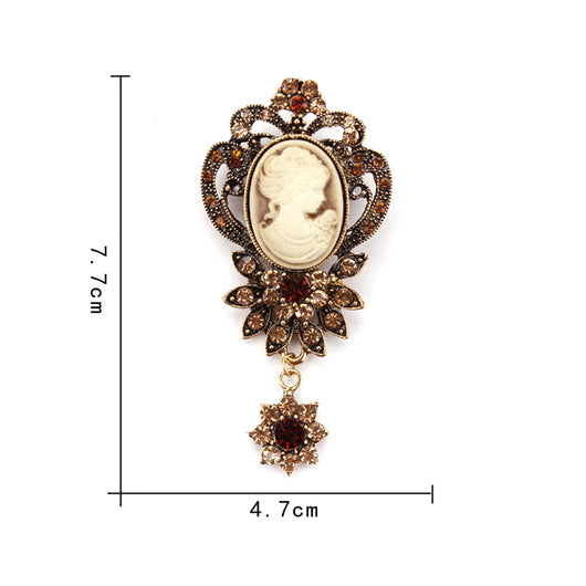 Broche Retro Palace Vintage - Pin de Moda Europea Antibrillo para Cuello y Bolero - Image 63