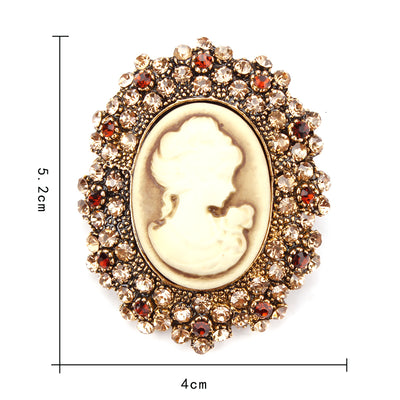 Broche Retro Palace Vintage - Pin de Moda Europea Antibrillo para Cuello y Bolero - Image 12