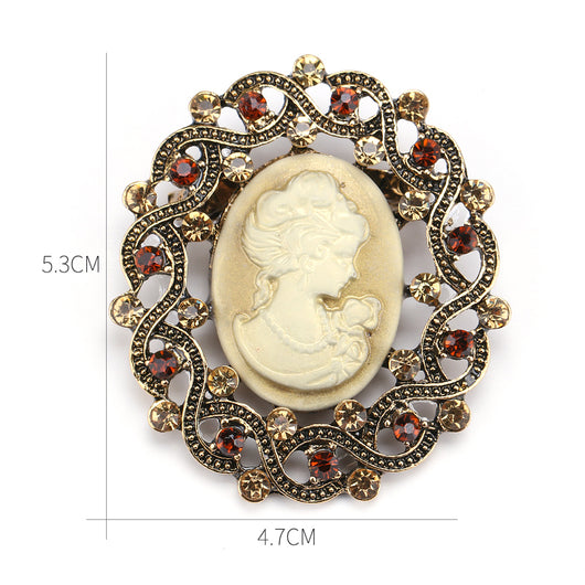 Broche Retro Palace Vintage - Pin de Moda Europea Antibrillo para Cuello y Bolero - Image 20