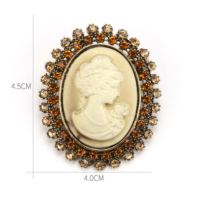 Broche Retro Palace Vintage - Pin de Moda Europea Antibrillo para Cuello y Bolero - Image 22