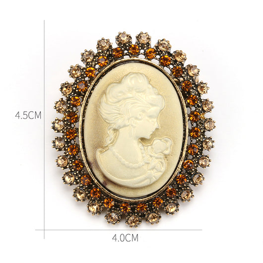 Broche Retro Palace Vintage - Pin de Moda Europea Antibrillo para Cuello y Bolero - Image 22