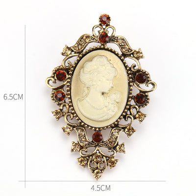 Broche Retro Palace Vintage - Pin de Moda Europea Antibrillo para Cuello y Bolero - Image 28