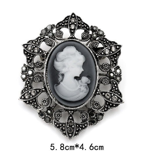 Broche Retro Palace Vintage - Pin de Moda Europea Antibrillo para Cuello y Bolero - Image 15