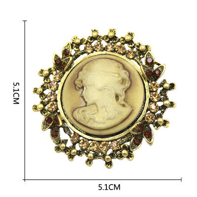 Broche Retro Palace Vintage - Pin de Moda Europea Antibrillo para Cuello y Bolero - Image 29