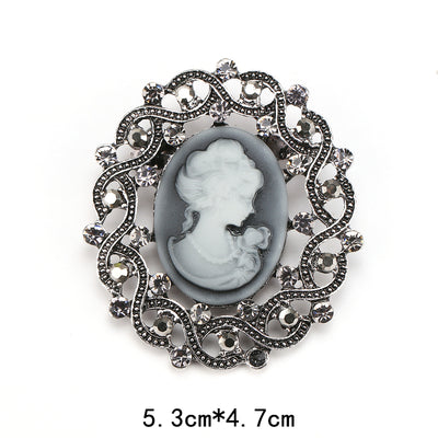 Broche Retro Palace Vintage - Pin de Moda Europea Antibrillo para Cuello y Bolero - Image 19