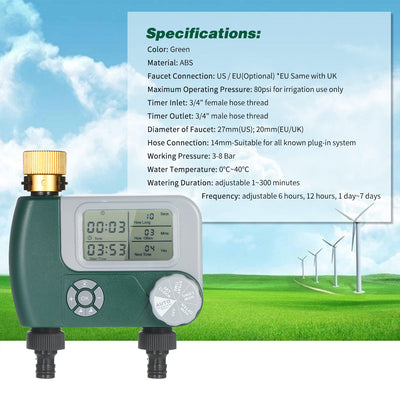 Controlador de Riego Automático Programable con Temporizador Digital - Image 17