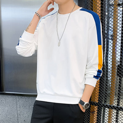 Sudadera Cuello Redondo Ajustada Manga Larga para Hombre - Image 10