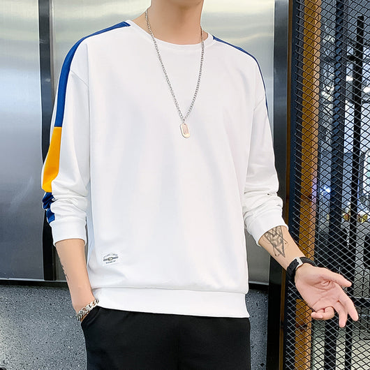 Sudadera Cuello Redondo Ajustada Manga Larga para Hombre - Image 12