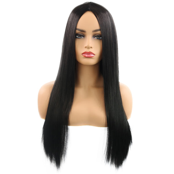 Pelucas Brasileñas Remy Cabello Liso Natural para Mujeres Afro