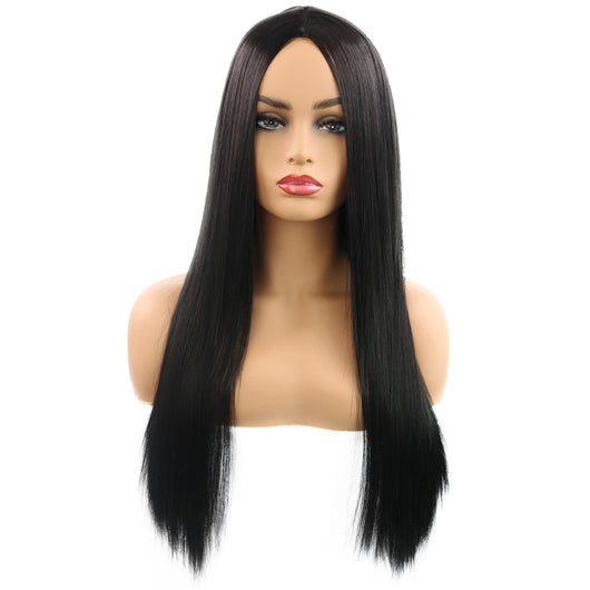 Pelucas Brasileñas Remy Cabello Liso Natural para Mujeres Afro - Image 2