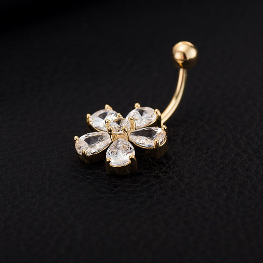 Aro Piercing Ombligo Acero Inoxidable - Joya Corporal Elegante para Mujer - Image 9