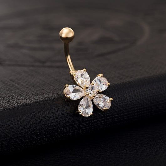 Aro Piercing Ombligo Acero Inoxidable - Joya Corporal Elegante para Mujer - Image 4