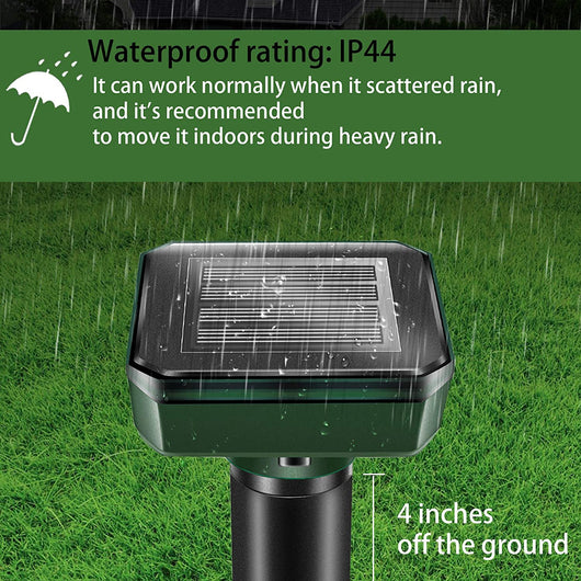Repelente Solar Ultrasónico para Roedores y Serpientes - Image 22