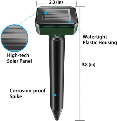 Repelente Solar Ultrasónico para Roedores y Serpientes - Image 20