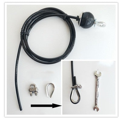 Polea Fija Silenciosa para Remo – Equipo de Fitness DIY de Carga Pesada - Image 10
