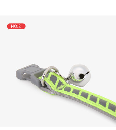 Collares Reflectantes para Mascotas con Hebilla de Plástico para Paseos al Aire Libre - Image 15
