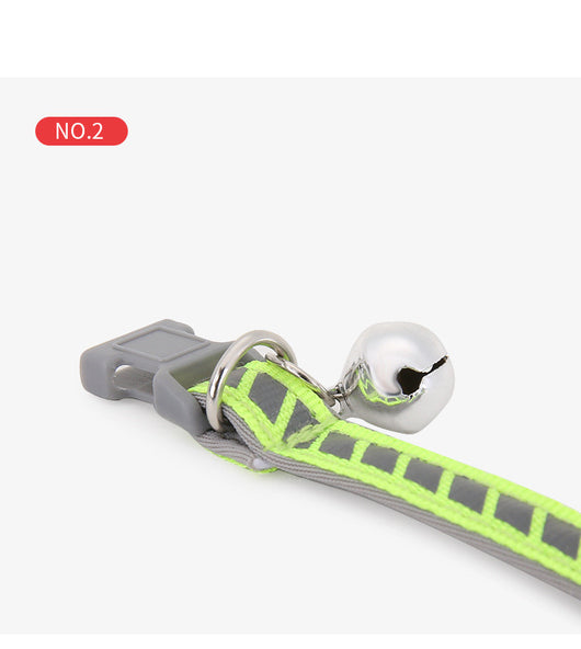 Collares Reflectantes para Mascotas con Hebilla de Plástico para Paseos al Aire Libre - Image 15