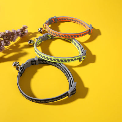 Collares Reflectantes para Mascotas con Hebilla de Plástico para Paseos al Aire Libre - Image 4