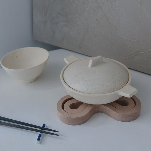 Salvamanteles Nórdico de Madera Maciza - Aislante Térmico Diseño Premium - Image 2