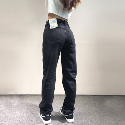 Pantalón Ancho Recto de Cintura Cruzada - Diseño Europeo Versátil - Image 12