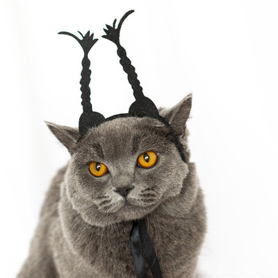 Diadema Gato Divertido con Trenzas - Accesor Felino Adorable - Image 6