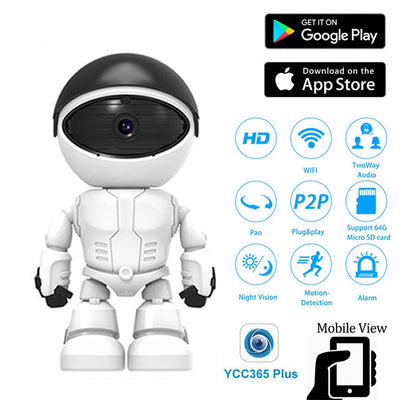 Cámara de Vigilancia WiFi Inteligente con Visión Nocturna para Hogar, Bebé y Mascotas - Image 10