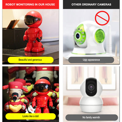 Cámara de Vigilancia WiFi Inteligente con Visión Nocturna para Hogar, Bebé y Mascotas - Image 12