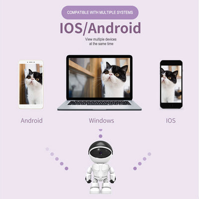Cámara de Vigilancia WiFi Inteligente con Visión Nocturna para Hogar, Bebé y Mascotas - Image 14