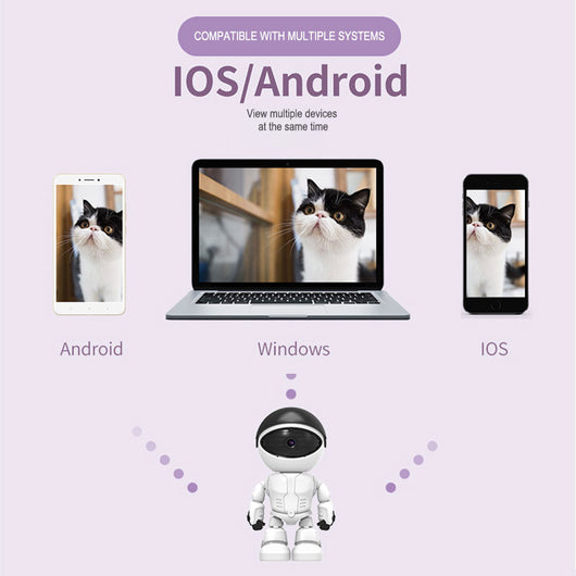 Cámara de Vigilancia WiFi Inteligente con Visión Nocturna para Hogar, Bebé y Mascotas - Image 14